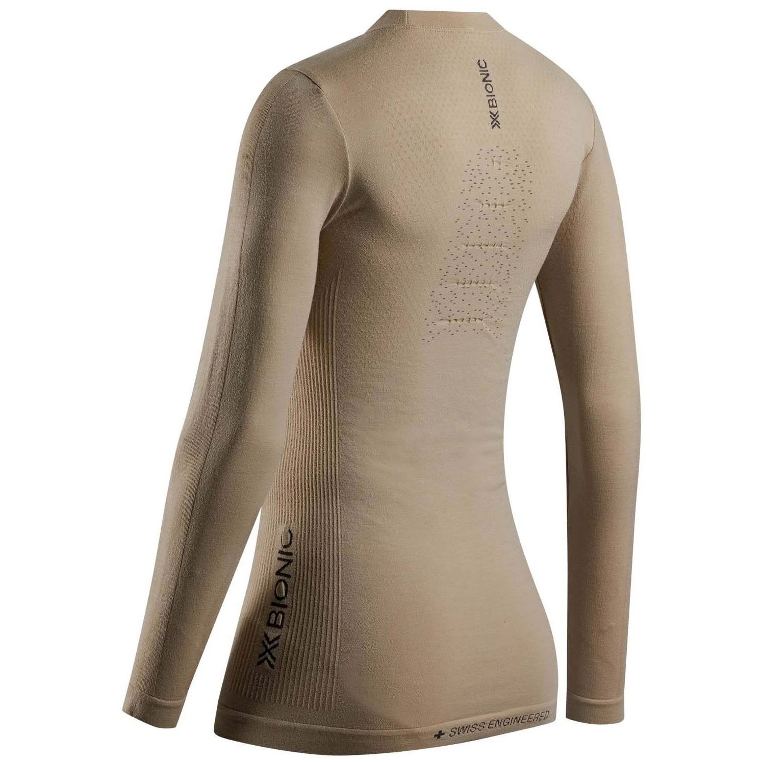 T-shirt Térmica Mightywool Merino X-bionic Castanho-2