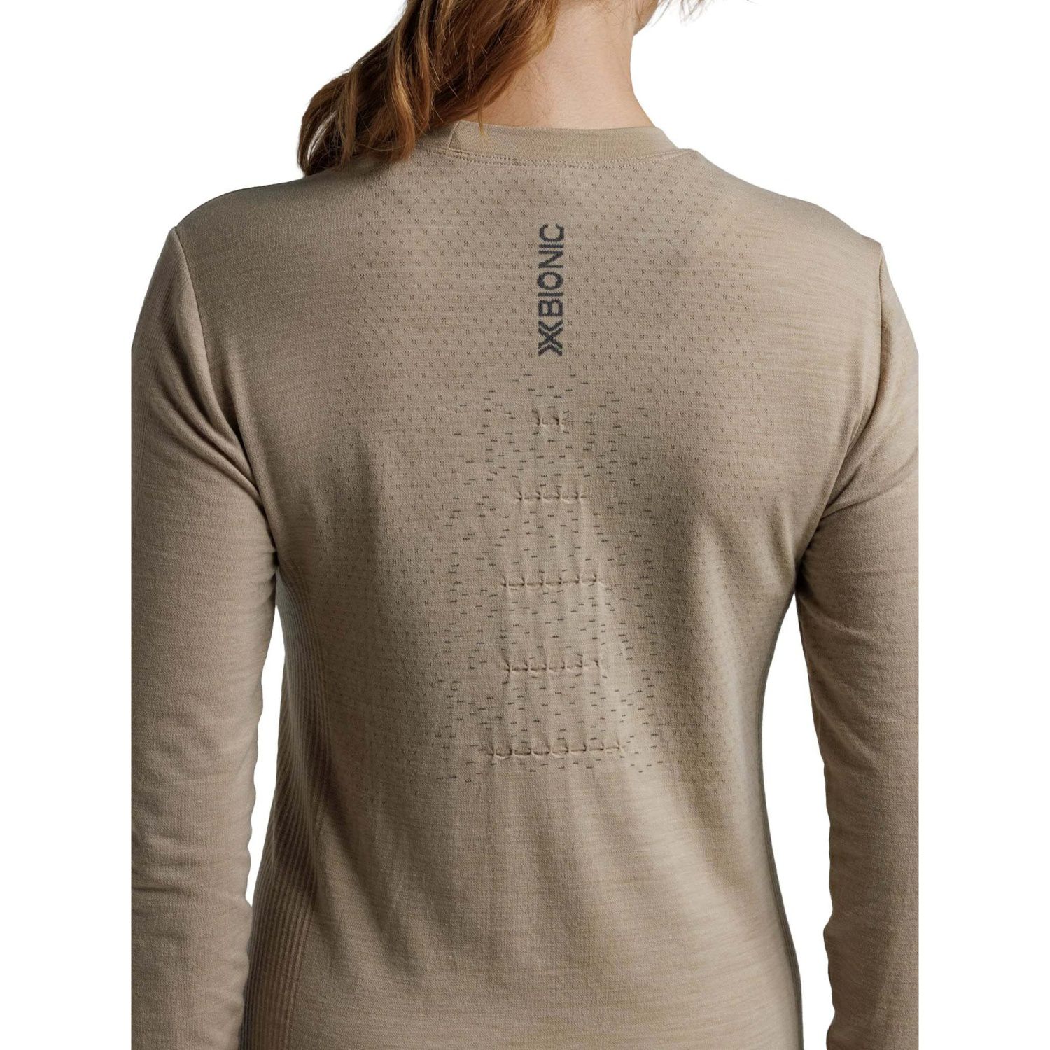 T-shirt Térmica Mightywool Merino X-bionic Castanho-6