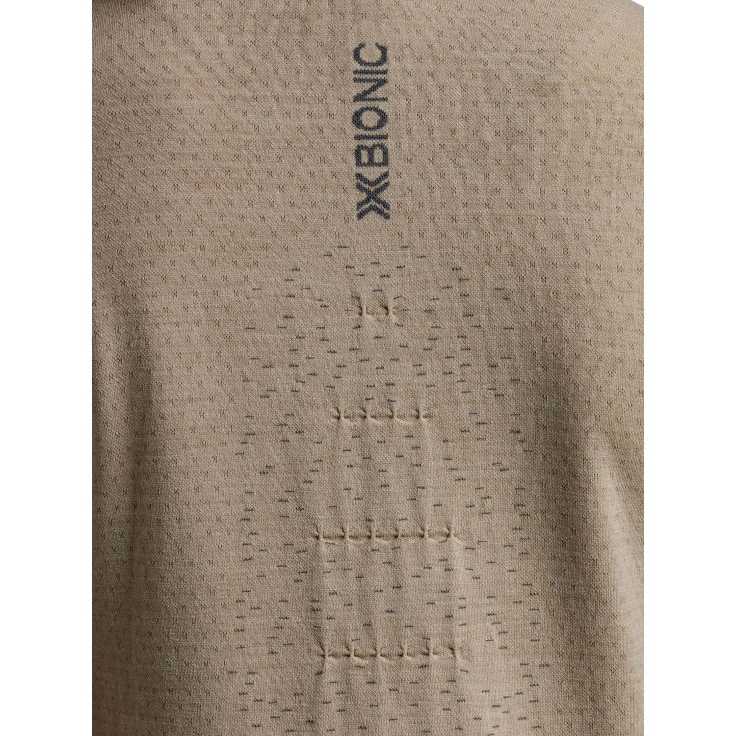T-shirt Térmica Mightywool Merino X-bionic Castanho-8