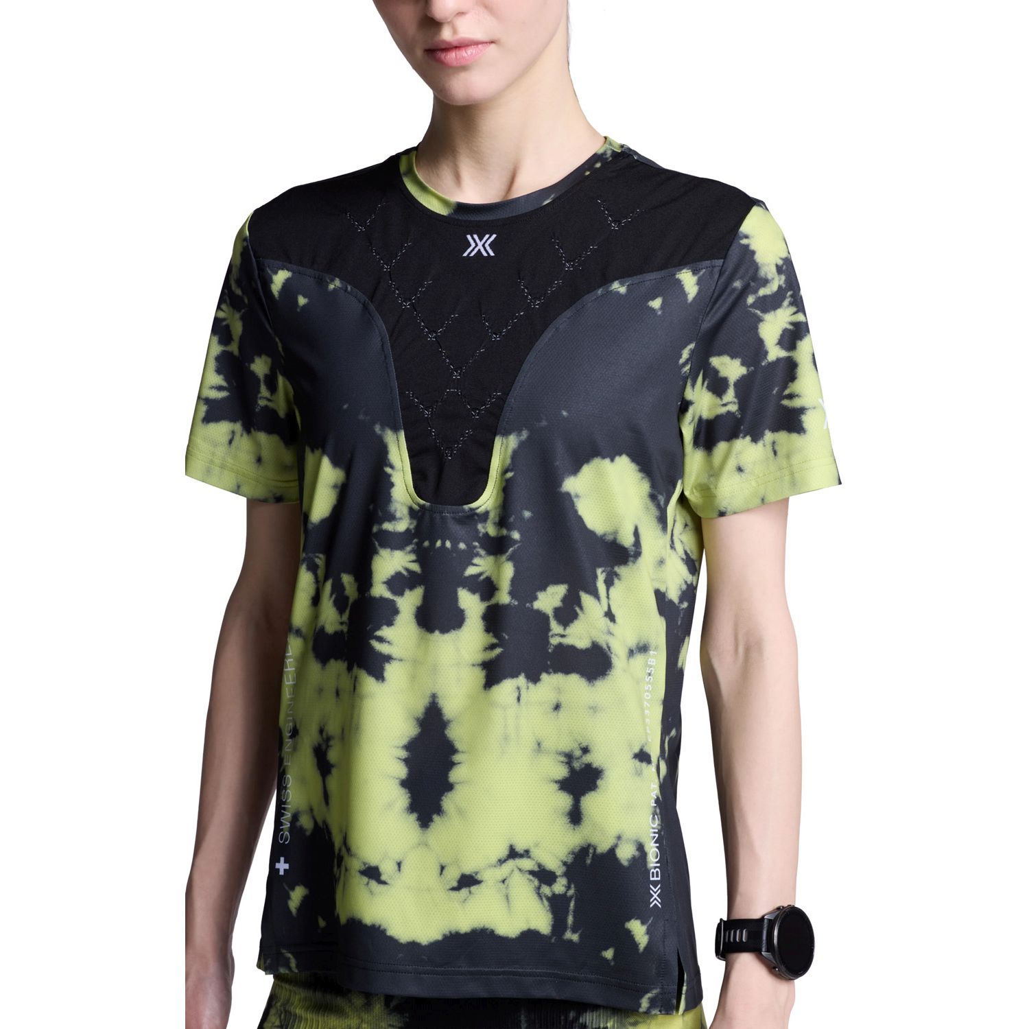 T-shirt de Running Corefusion Run X-bionic Amarelo-8