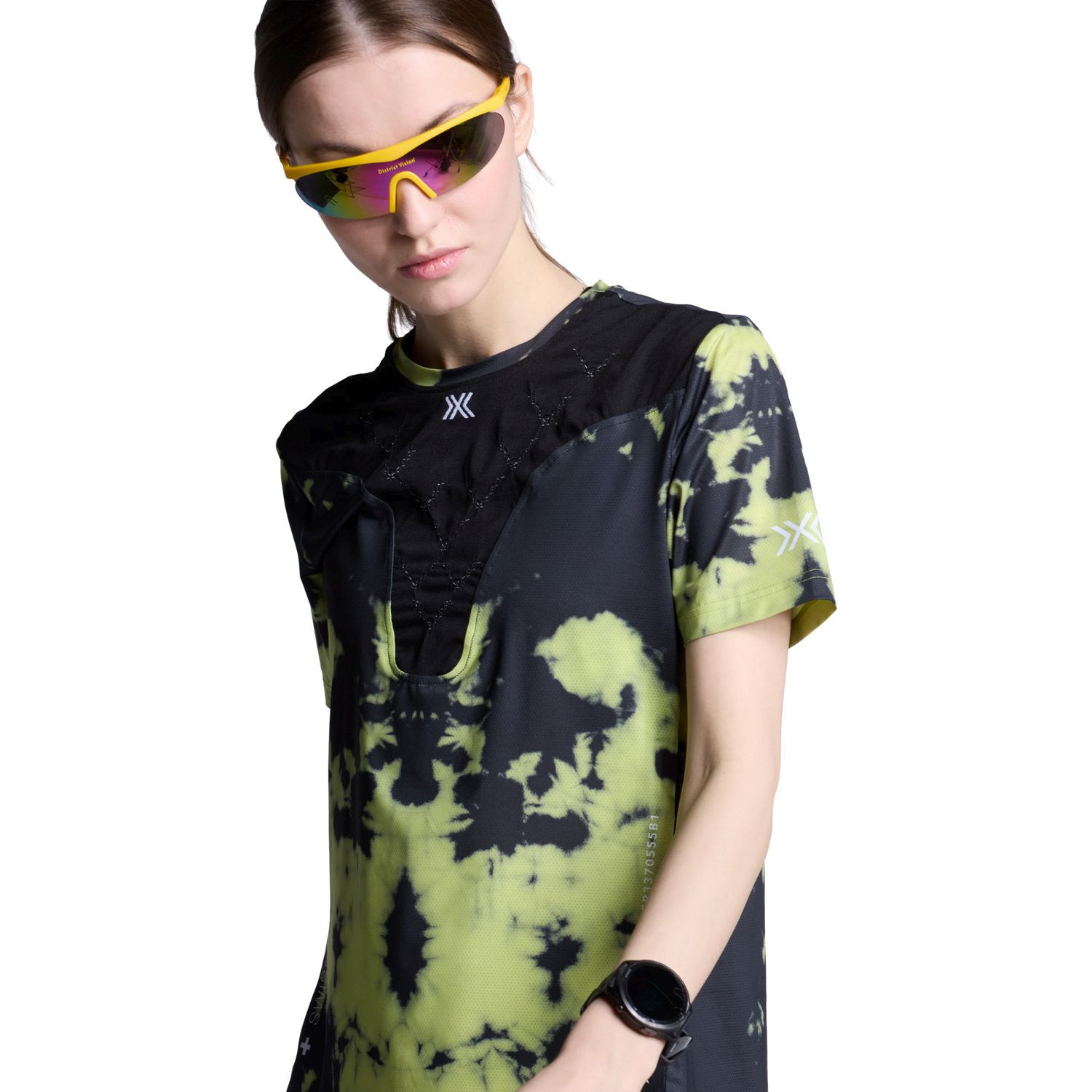 T-shirt de Running Corefusion Run X-bionic Amarelo-10