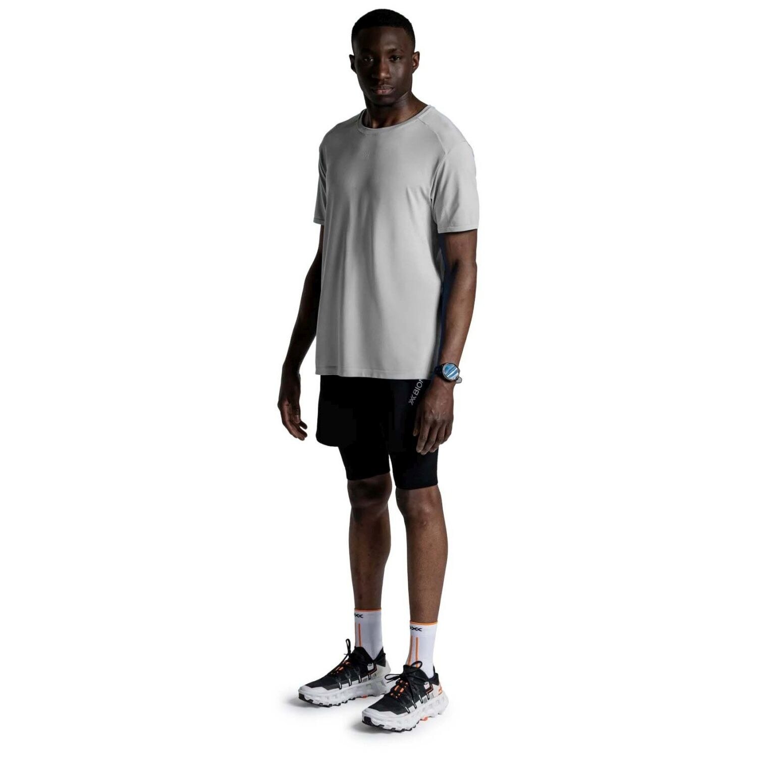 T-shirt de Running Xceed Run Discover X-bionic Cinzento-7
