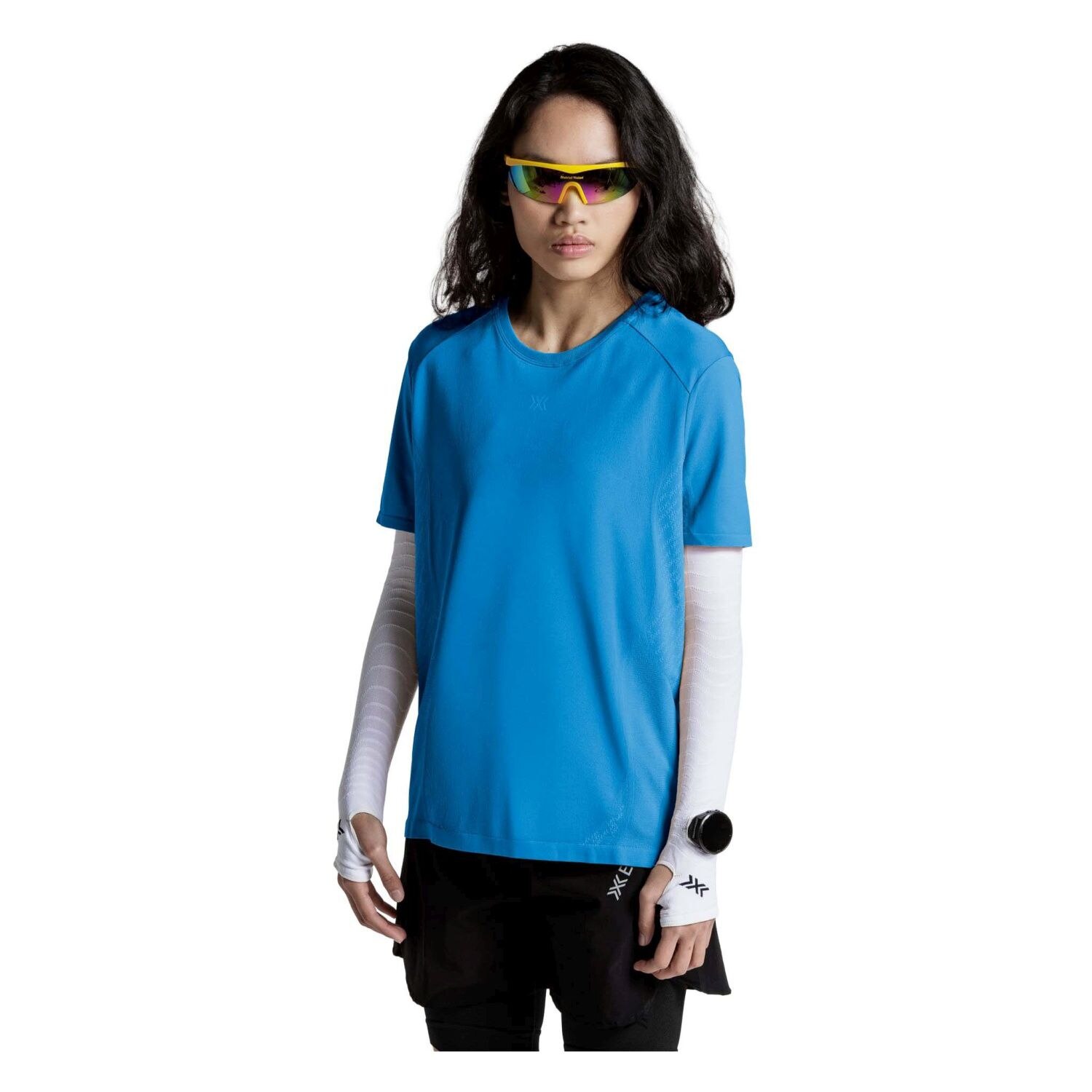 T-shirt de Running Xceed Run Discover X-bionic Azul-3
