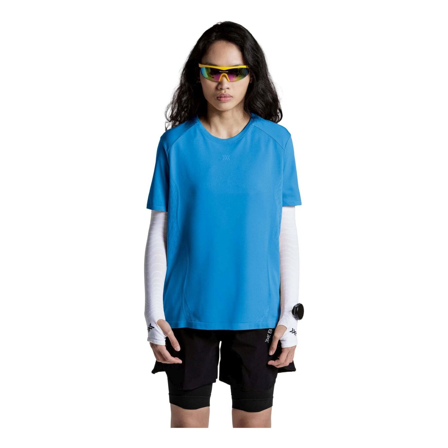 T-shirt de Running Xceed Run Discover X-bionic Azul-7