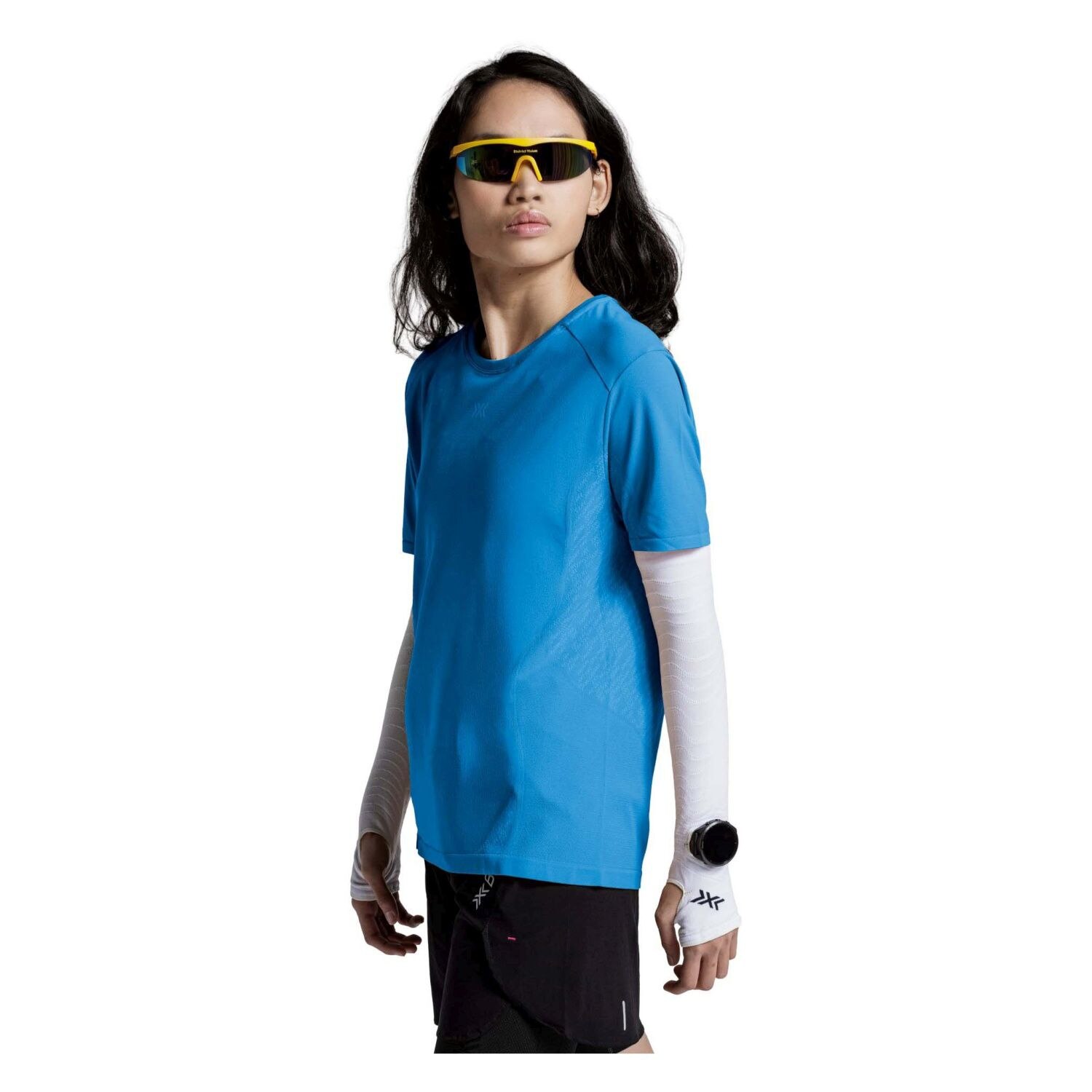 T-shirt de Running Xceed Run Discover X-bionic Azul-8