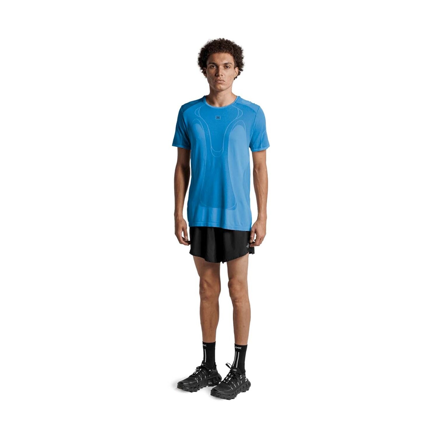 T-shirt de Running Xceed Run Perform X-bionic Azul-3