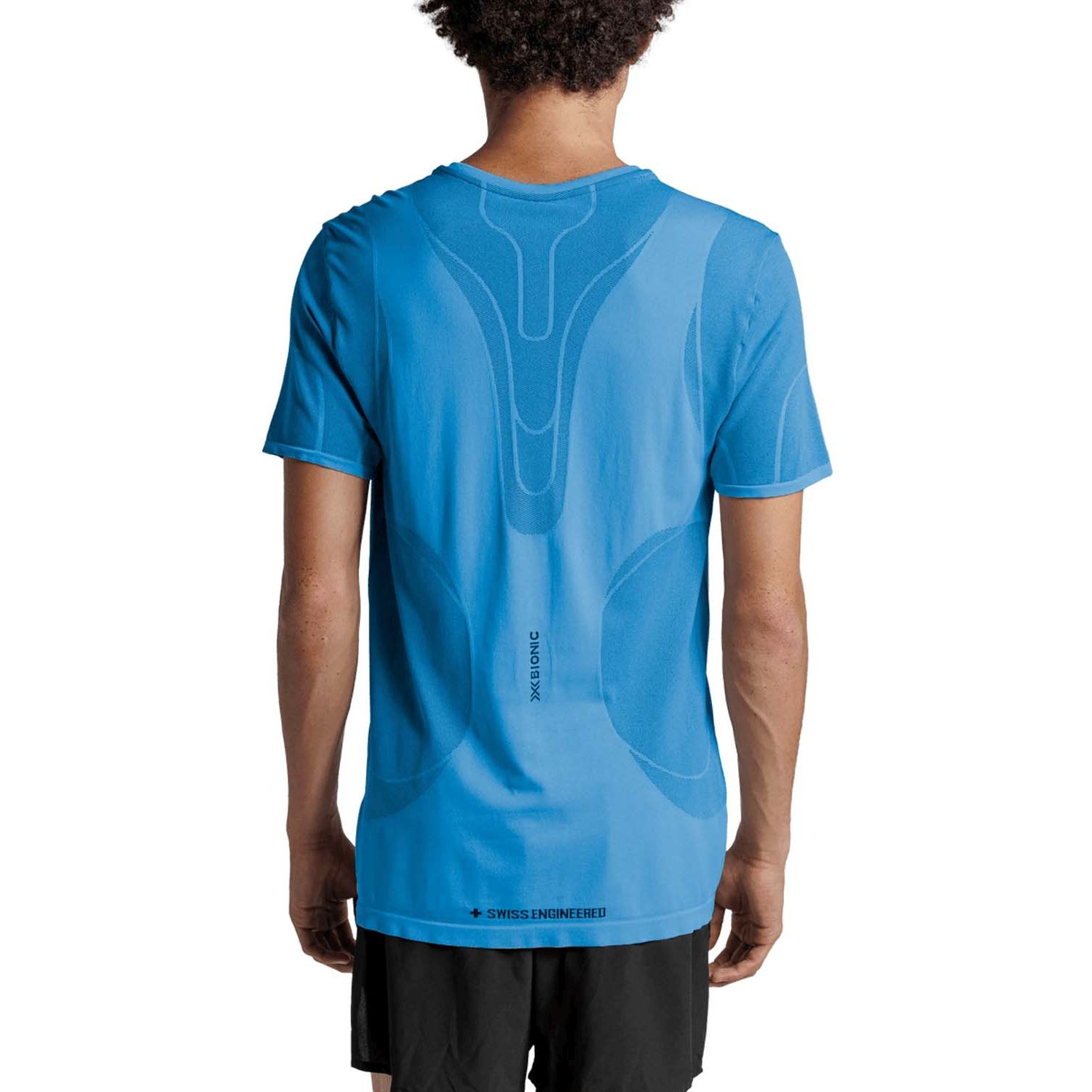 T-shirt de Running Xceed Run Perform X-bionic Azul-4