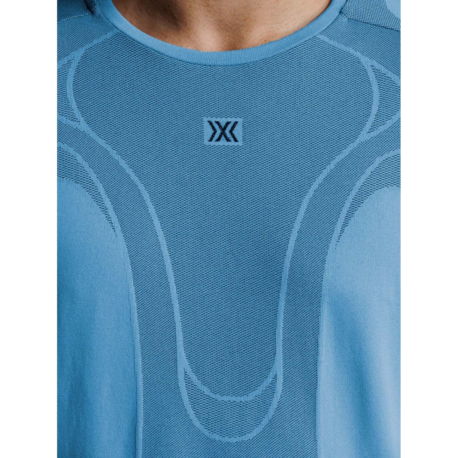 T-shirt de Running Xceed Run Perform X-bionic Azul-8