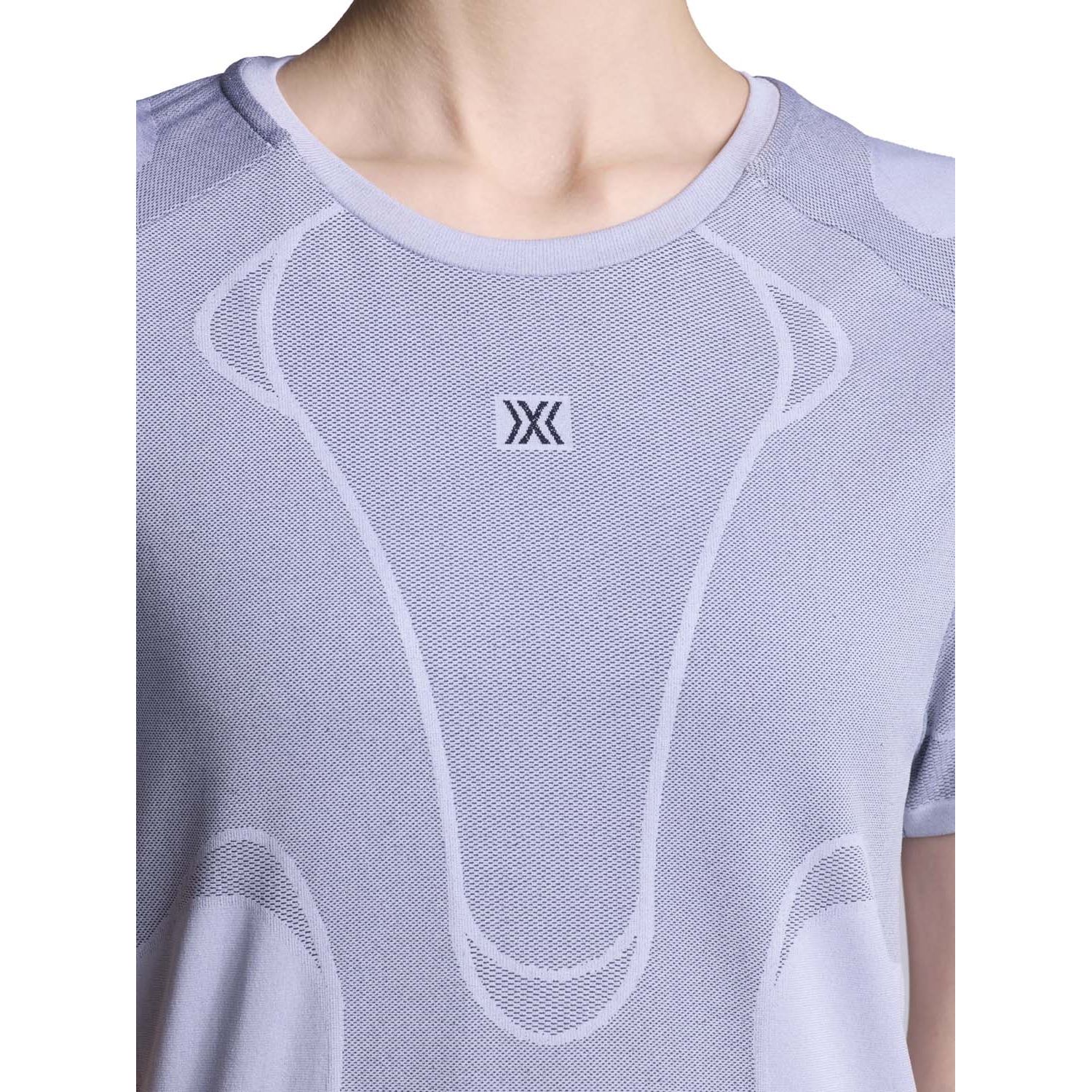 T-shirt de Running Xceed Run Perform X-bionic Branco-7