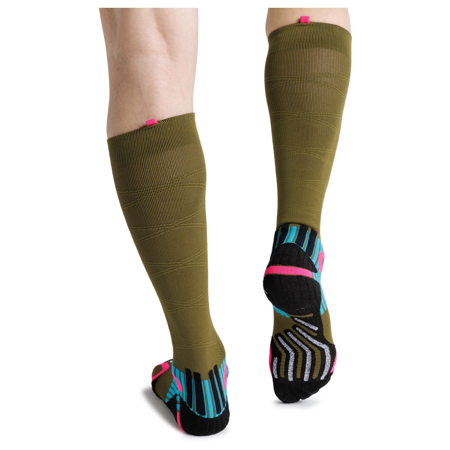 Meias de Montanha Anatomix Otc X-socks Verde-4