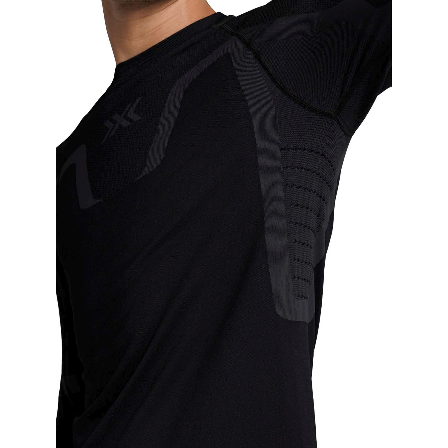 T-shirt Térmica X-ential Baselayer X-bionic Preto-4