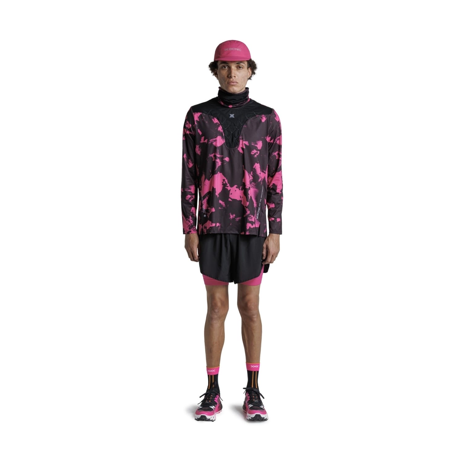 Boné Unissexo Running X-bionic Rosa-8
