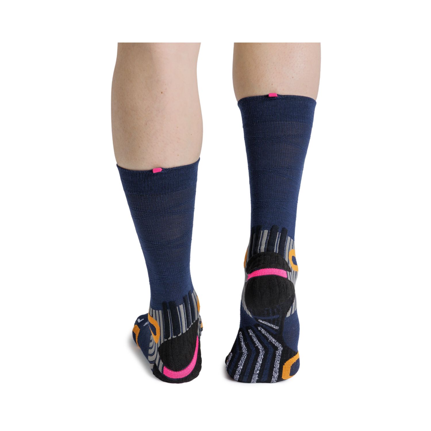 Meias de Montanha Anatomix Merino Crew X-socks Azul-marinho-4