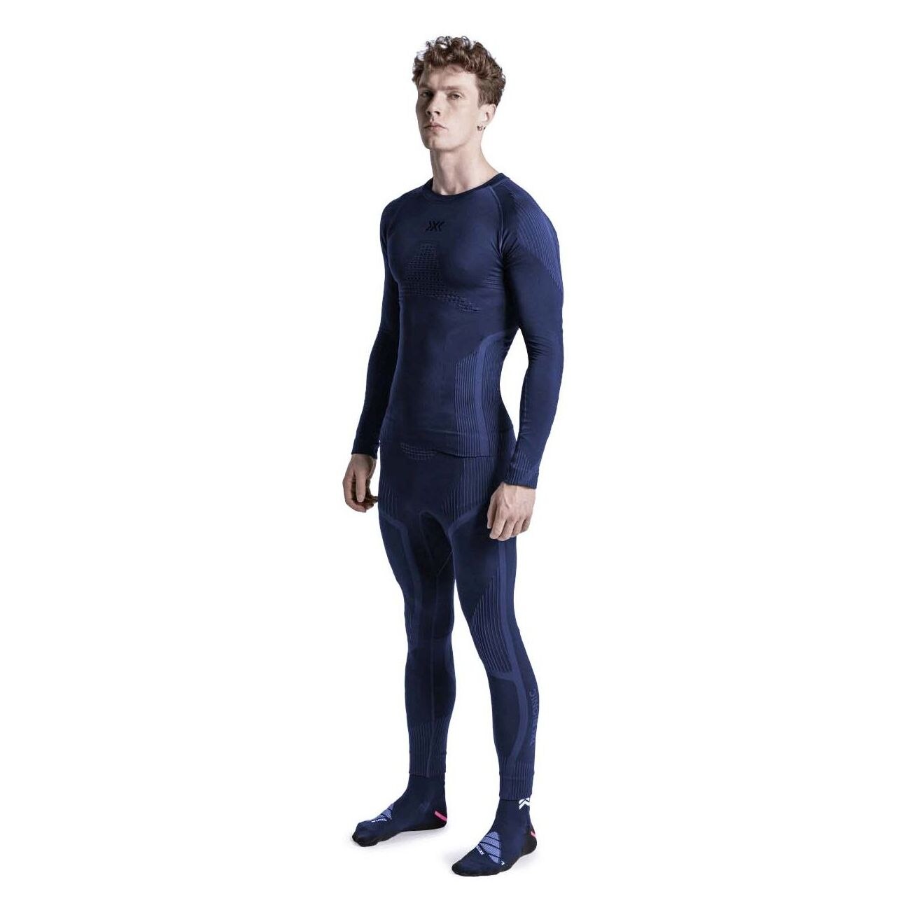 T-shirt Térmica Invent X-bionic Azul-escuro-4