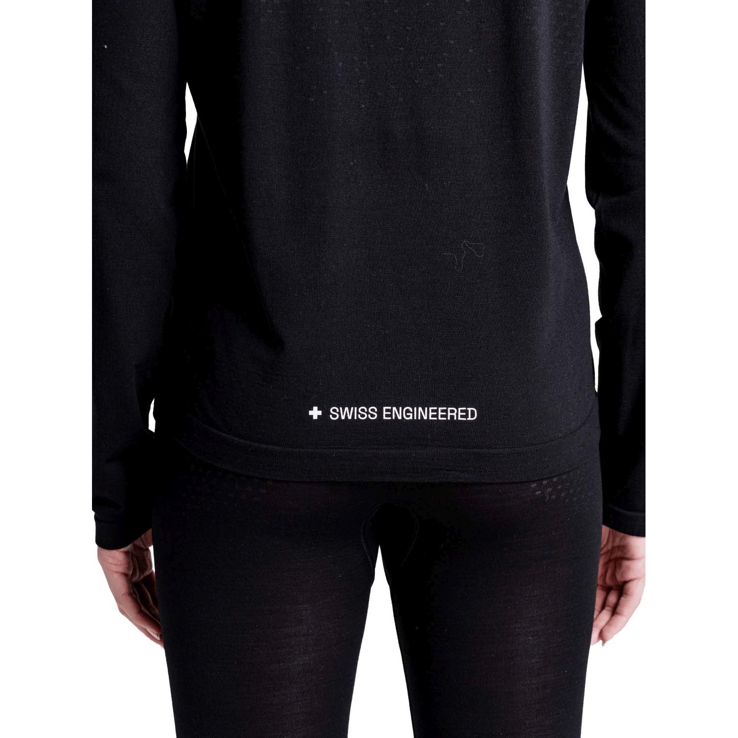 T-shirt Térmica Mightywool Light X-bionic Preto-6