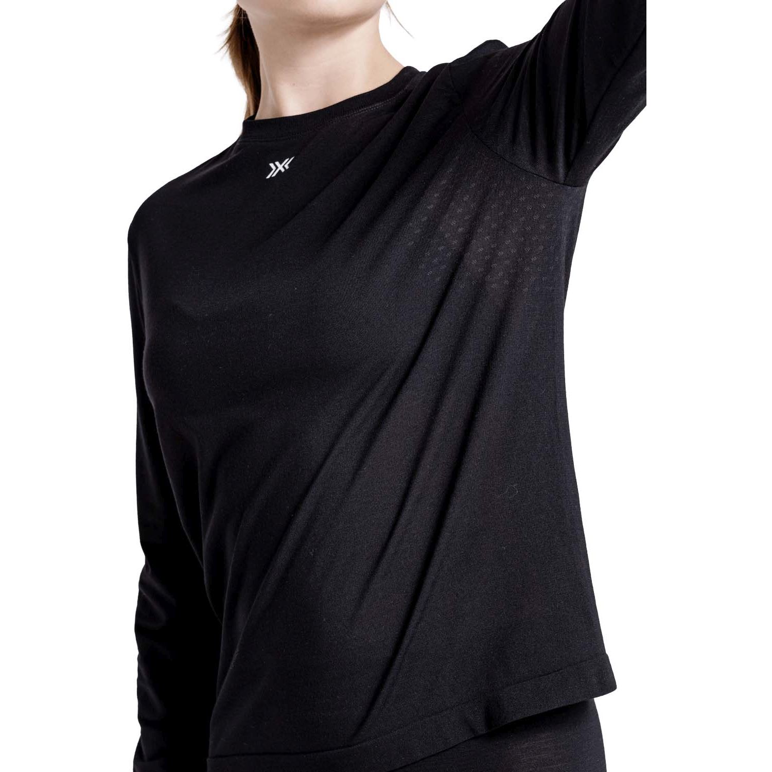T-shirt Térmica Mightywool Light X-bionic Preto-7