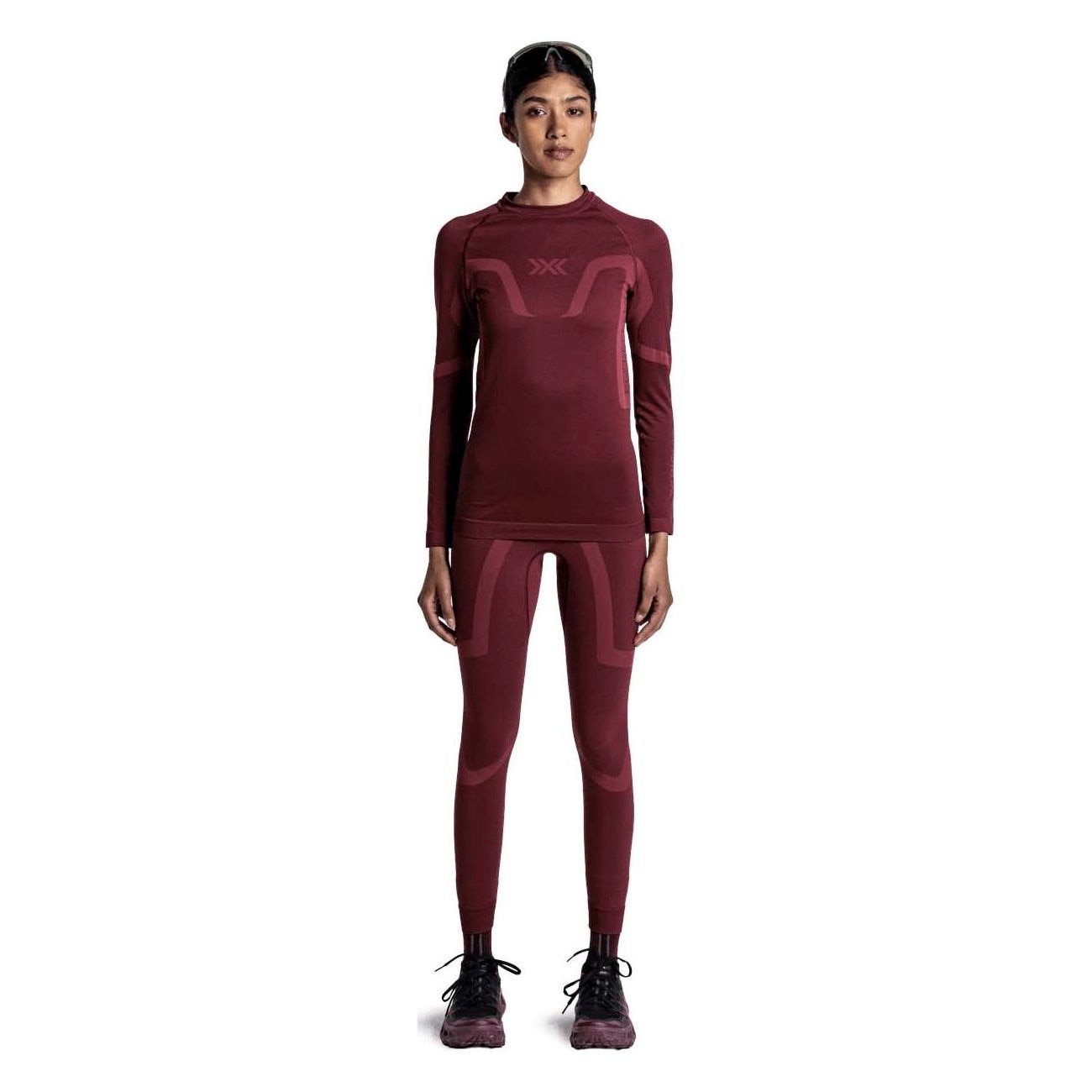 T-shirt Térmica X-ential Baselayer X-bionic Vermelho-3