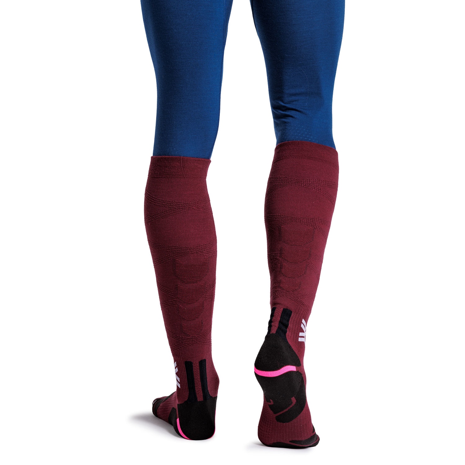 Meias de Ski Anatomix Merino Otc X-socks Vermelho-2