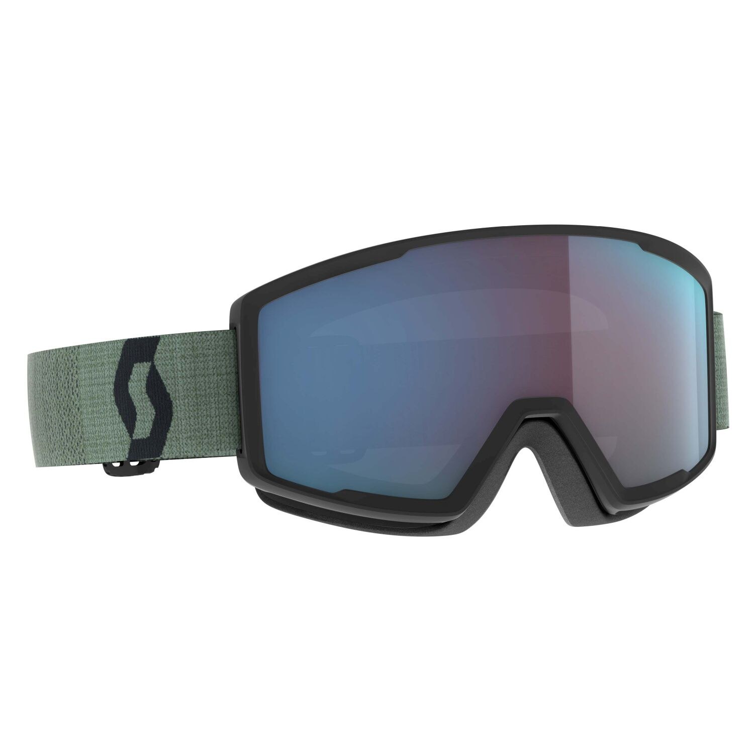 Máscara de Ski e Snow Factor Pro Lente S2 Scott Verde-1