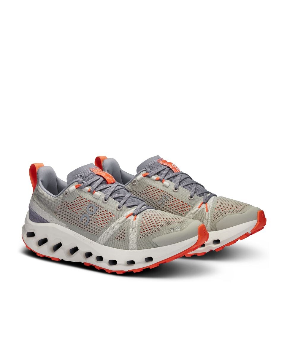 Sapatilhas On Running Cloudsurfer Trail de Mulher - Trail Running - Castanho-claro Creme-4