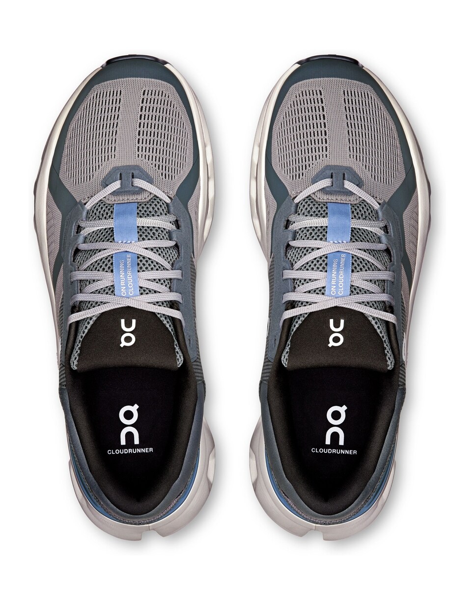 Sapatilhas On Running Cloudrunner 2 de Homem - Running - Cinzento Azul-claro-4