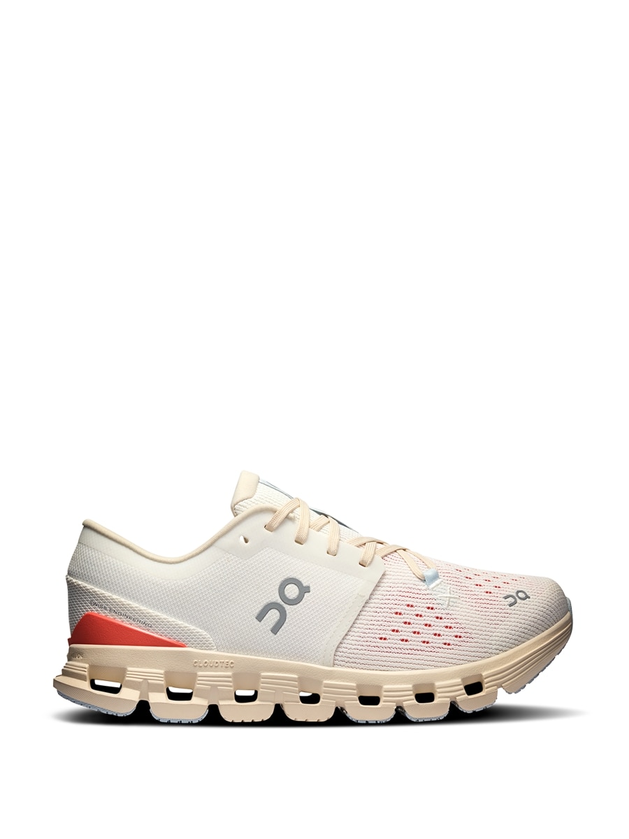 Imagem 0 de Sapatilhas On Running Cloud X 4 de Mulher - Fitness-Cross training - Brancos