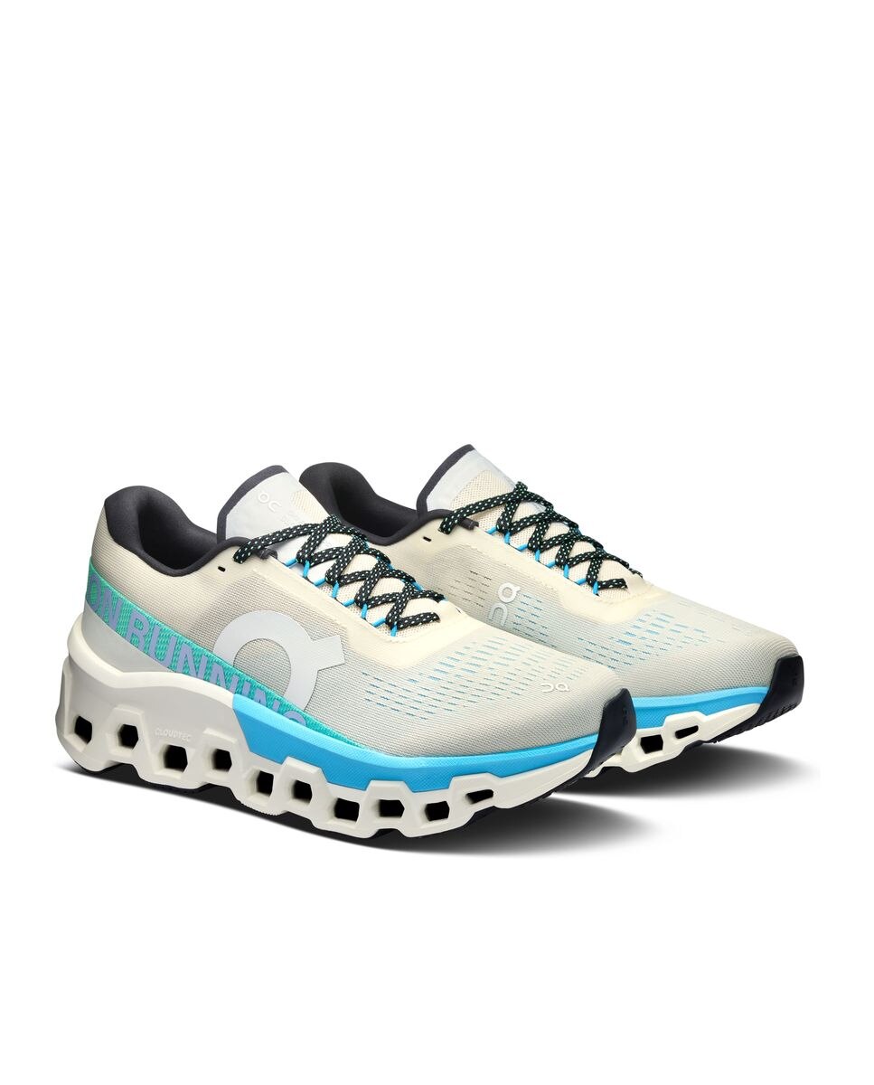 Sapatilhas On Running Cloudmonster 2 de Mulher - Running - Brancos Branco-4