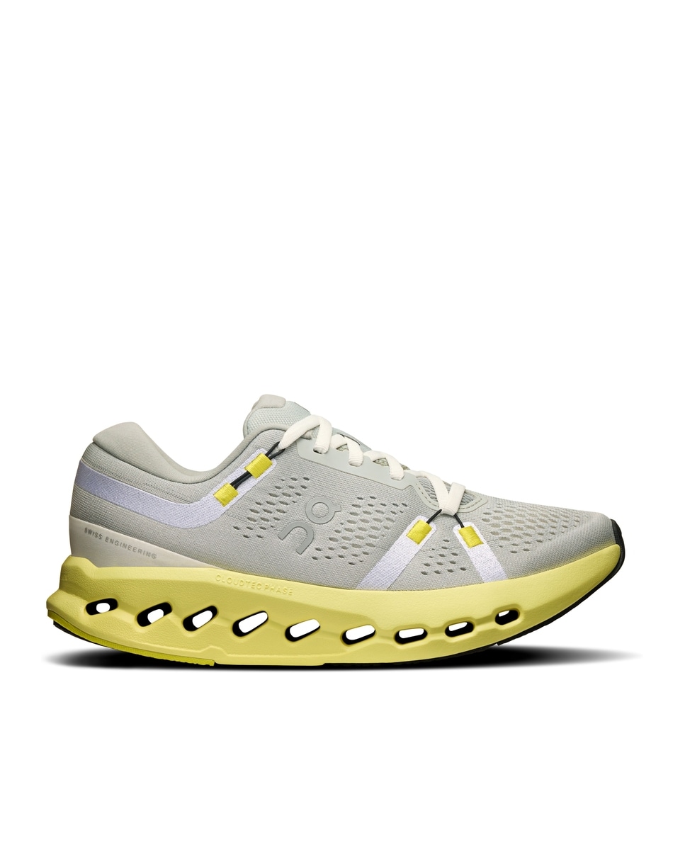 Sapatilhas On Running Cloudsurfer 2 de Mulher - Running - Azul-claro Amarelo-1