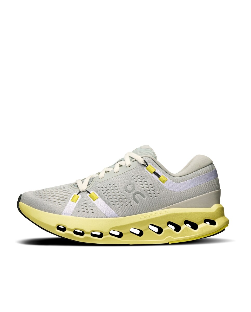 Sapatilhas On Running Cloudsurfer 2 de Mulher - Running - Azul-claro Amarelo-2