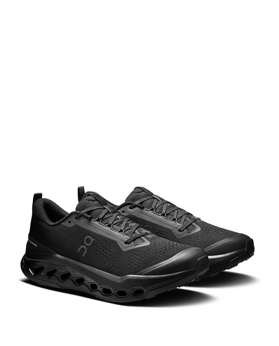 Sapatilhas On Running Cloudsurfer Trail 2 de Mulher - Trail Running - Pretos Preto-2
