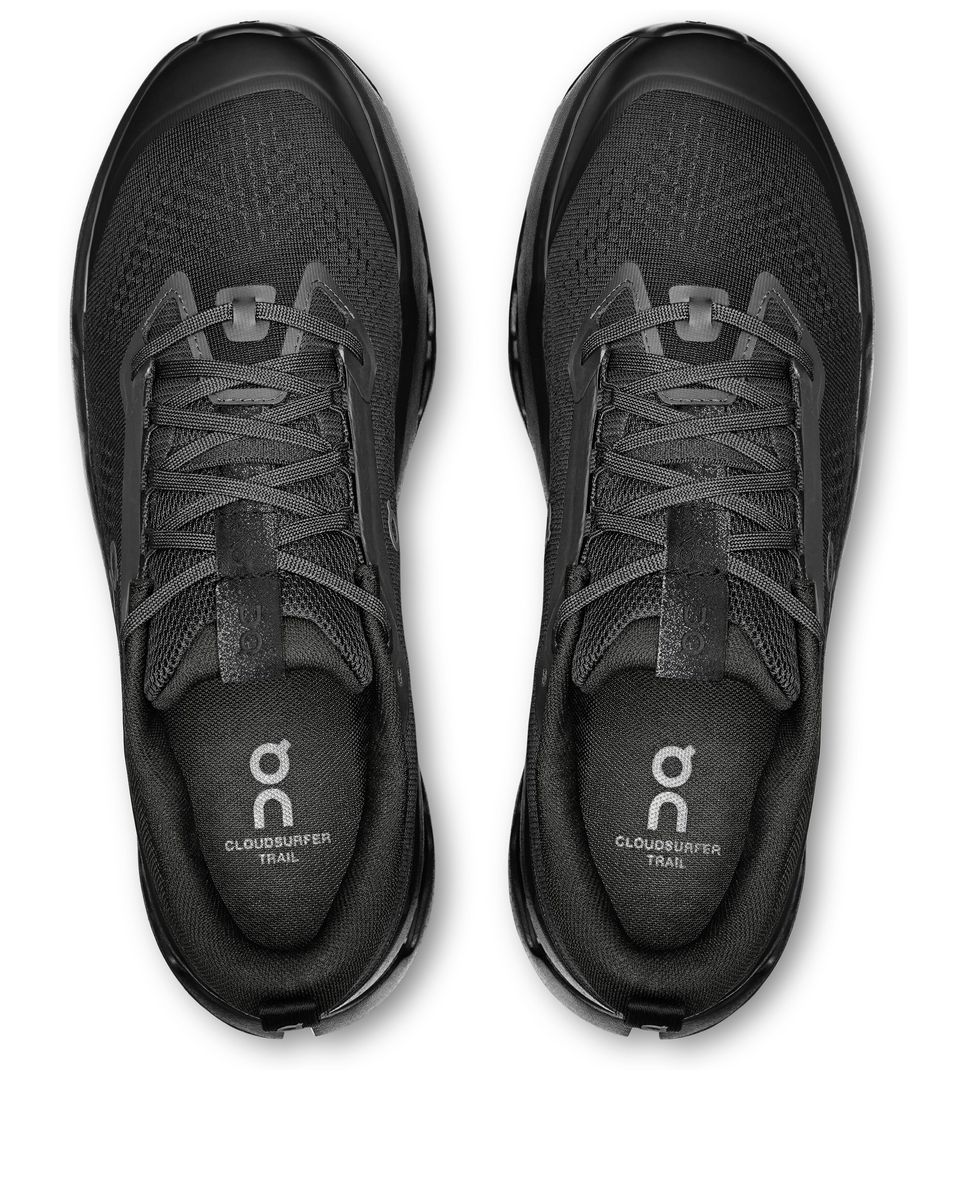 Sapatilhas On Running Cloudsurfer Trail 2 de Mulher - Trail Running - Pretos Preto-3