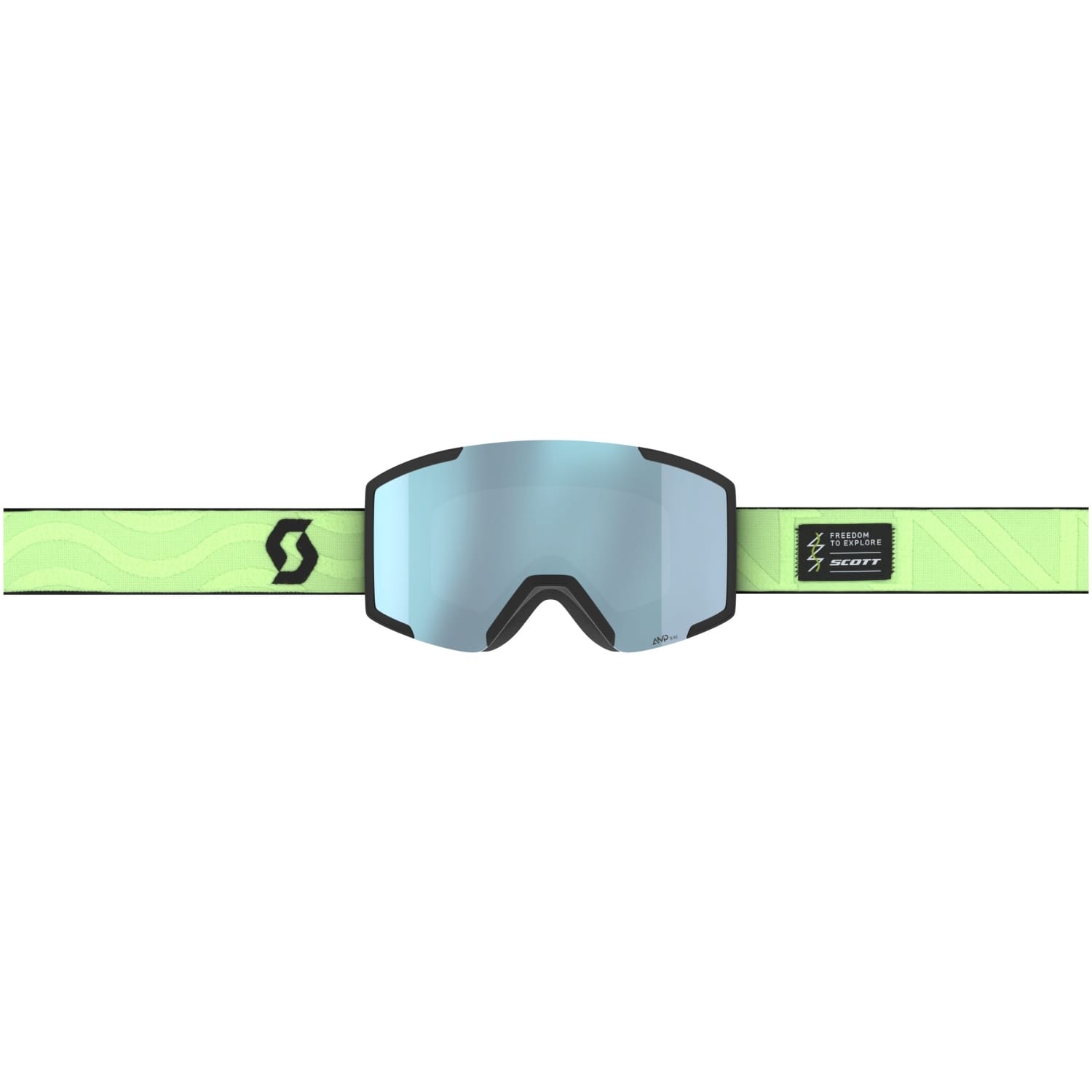 Máscara de Ski e Snow Shield Lente S2 Scott Verde-2