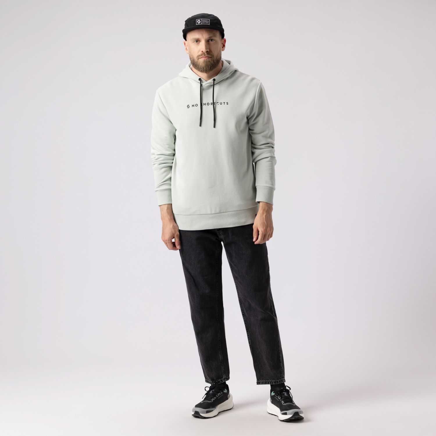 Sweatshirt no Shortcuts Scott Cinzento-claro-3