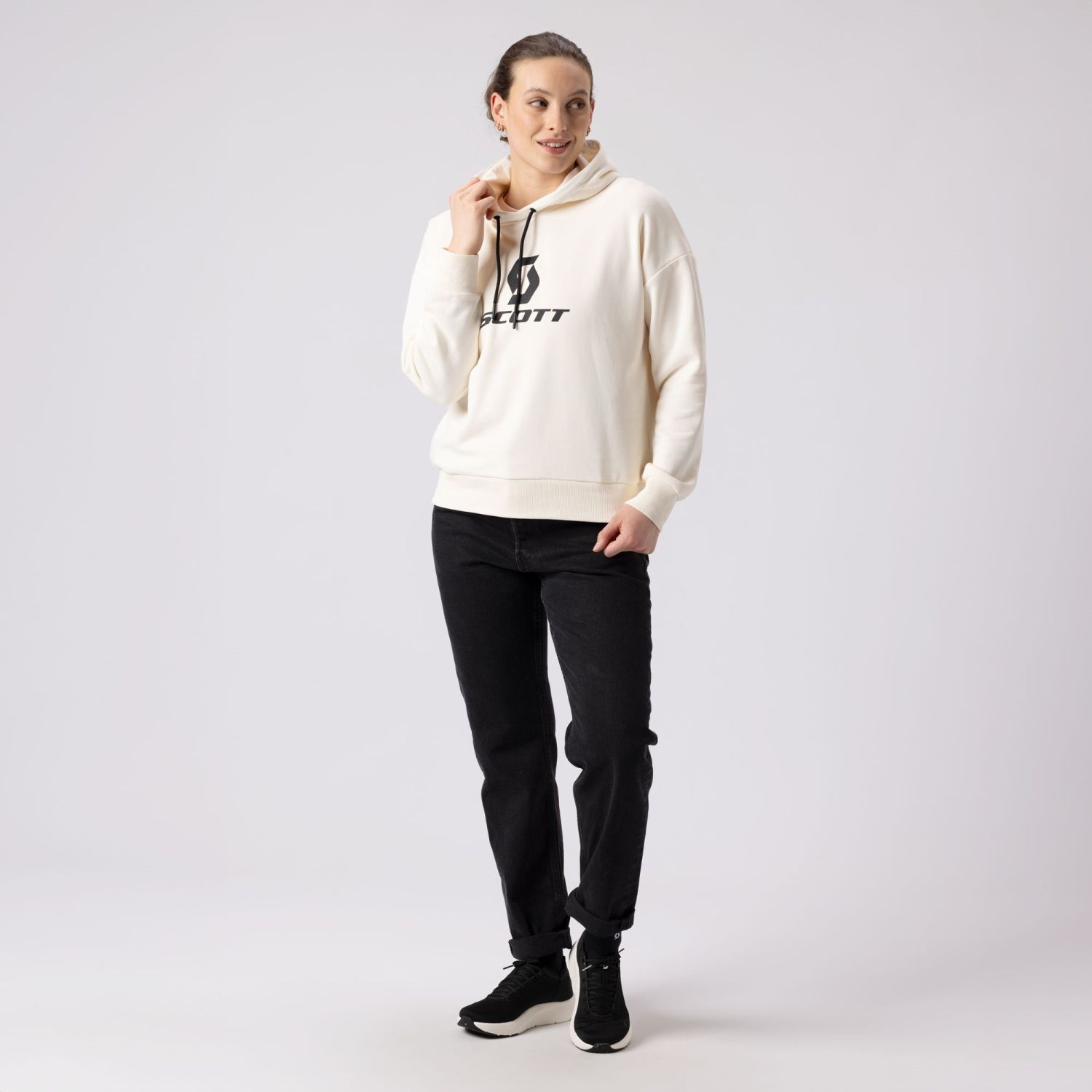 Sweatshirt Icon Scott Branco-marfim-3