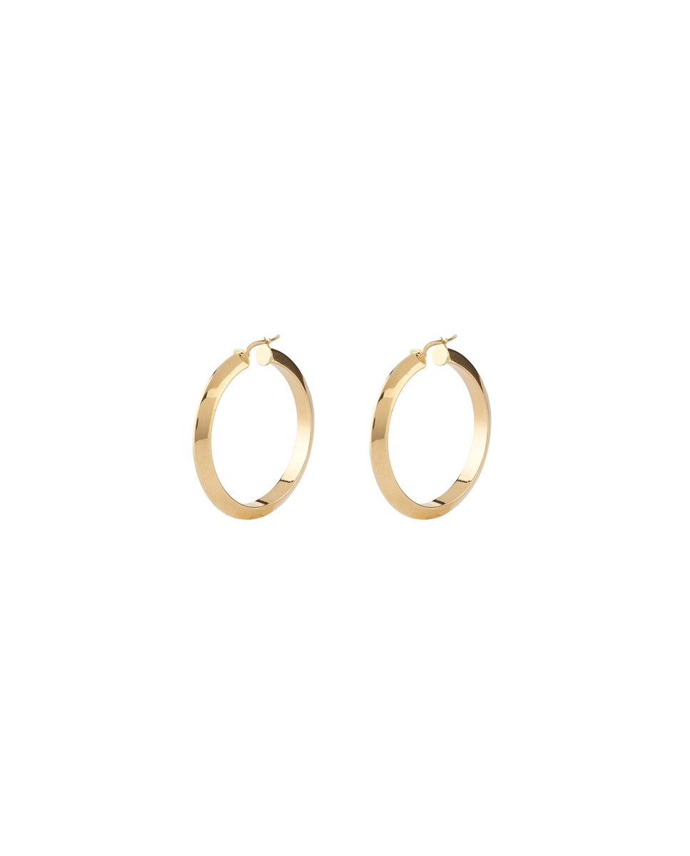 Brincos Hoops I Did It Again de Aço Dourado Ouro-1