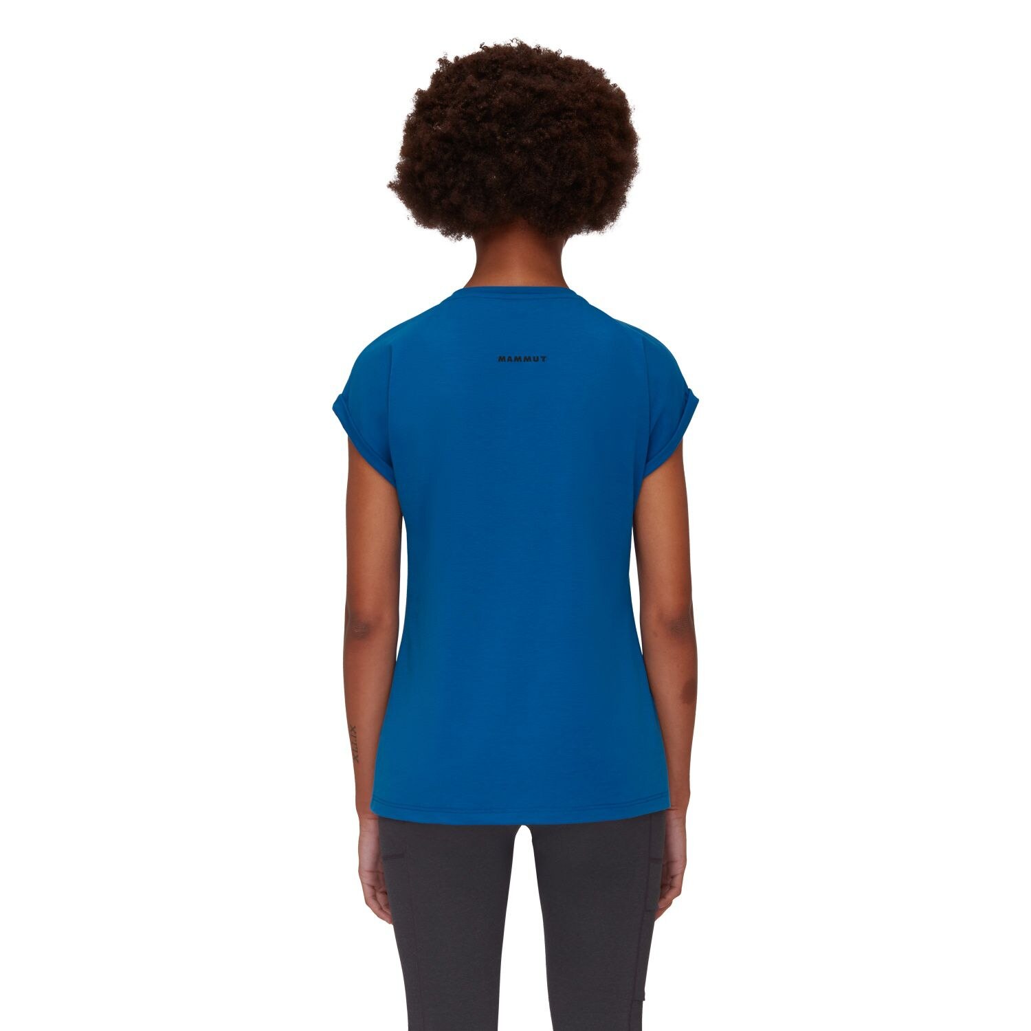 T-shirt de Montanha Mountain Broad Peak Mammut Azul-escuro-2