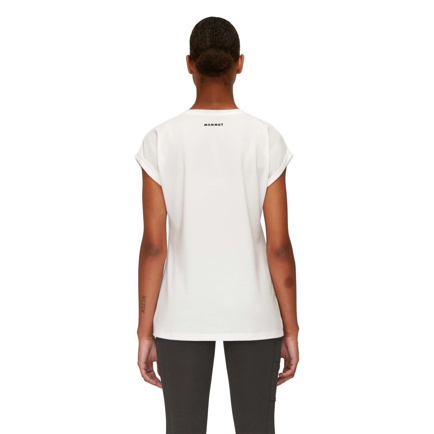 T-shirt de Montanha Mountain Courmayeur Mammut Branco-2