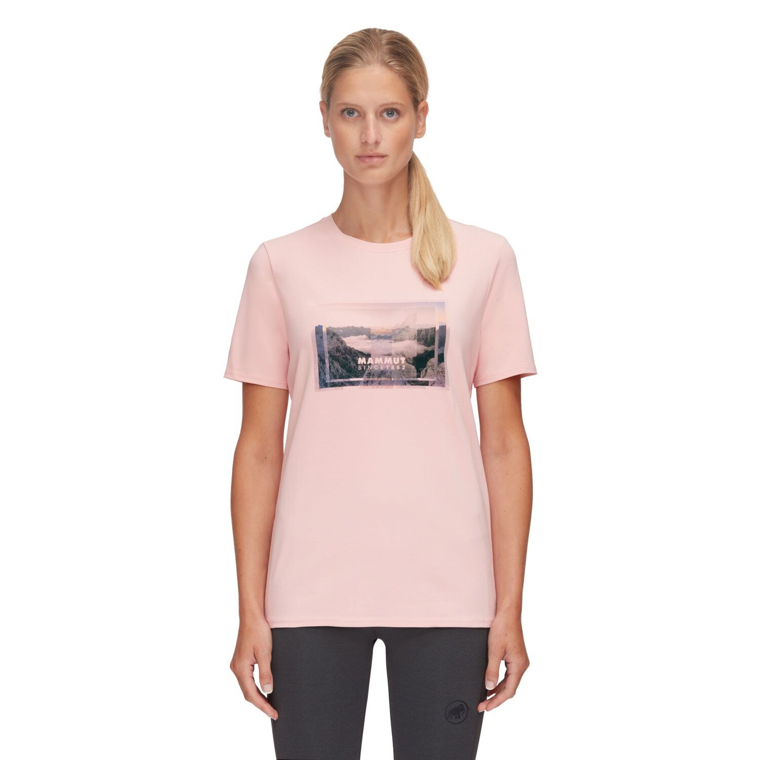 T-shirt GRAPHIC Mammut Rosa-3