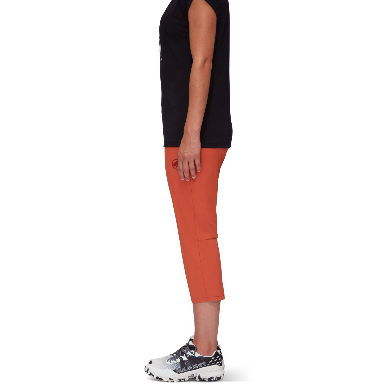 Calças de Montanha CAPRI RUNBOLD Mammut Laranja-forte-4