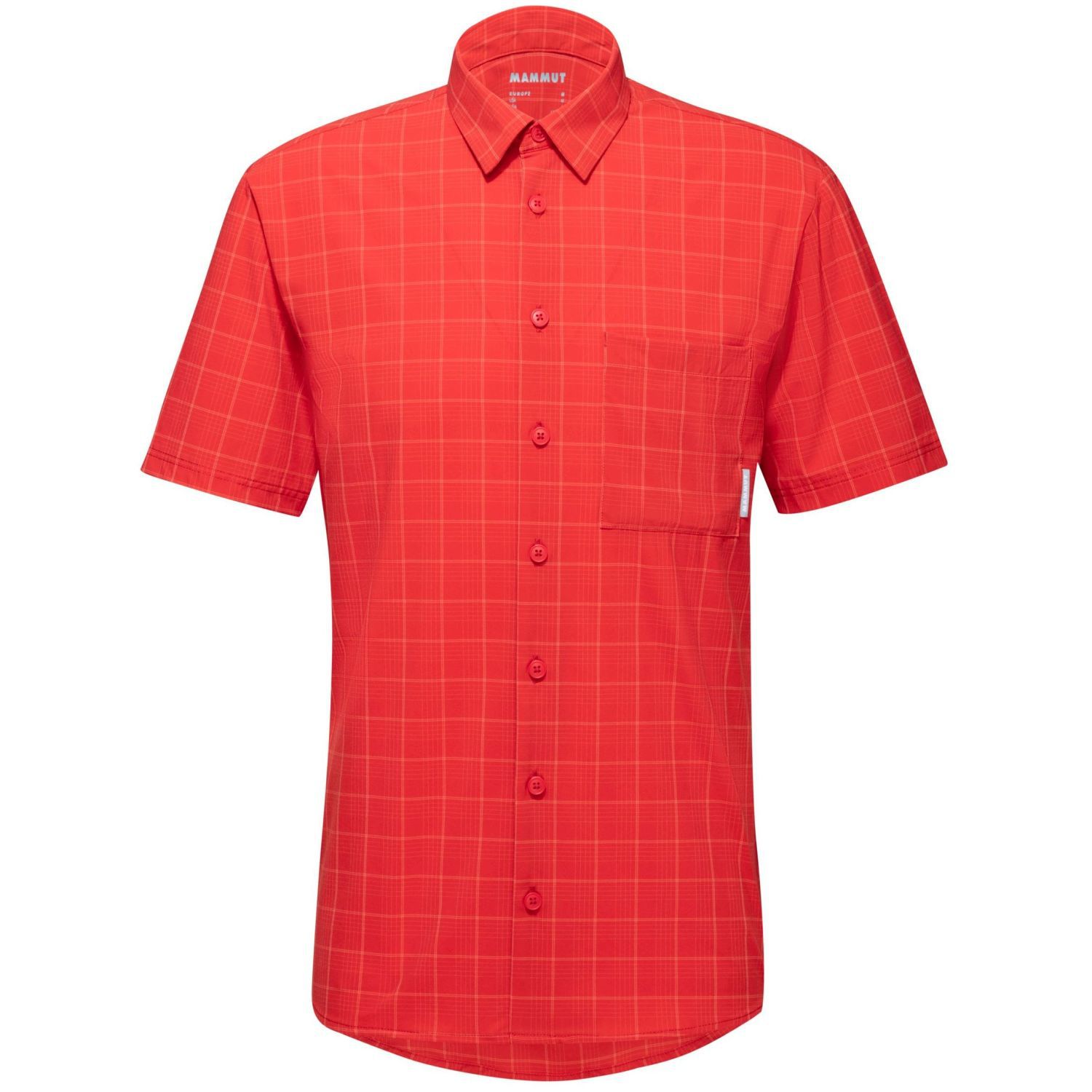 Camisa de Montanha Trovat Trail Mammut Vermelho-3