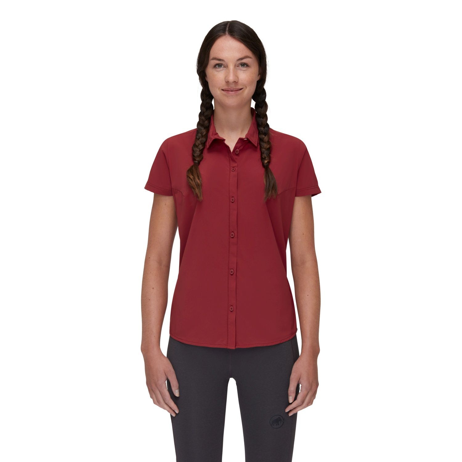 Camisa de Montanha Trovat Light Mammut Grená-1