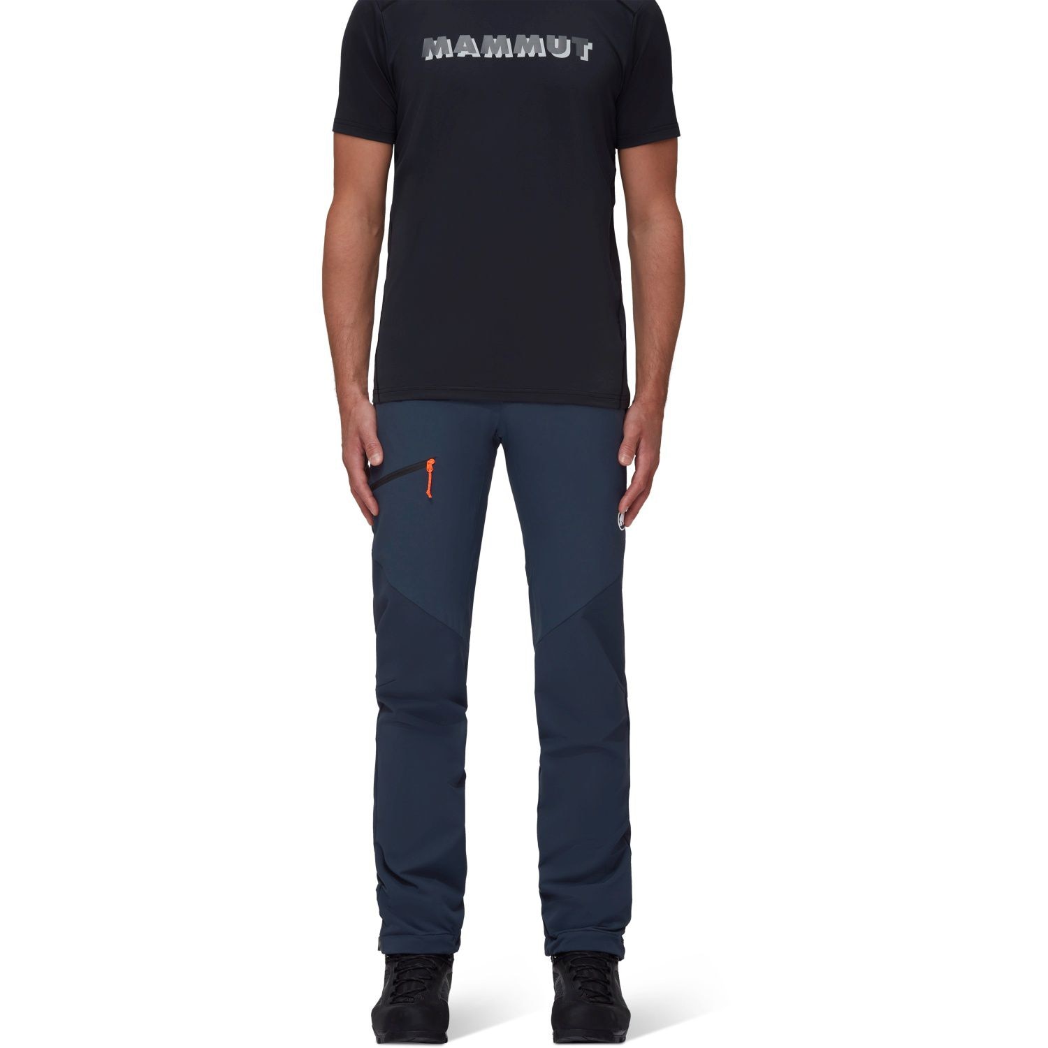 Calças de Montanha COURMAYEUR Mammut Azul-marinho-1