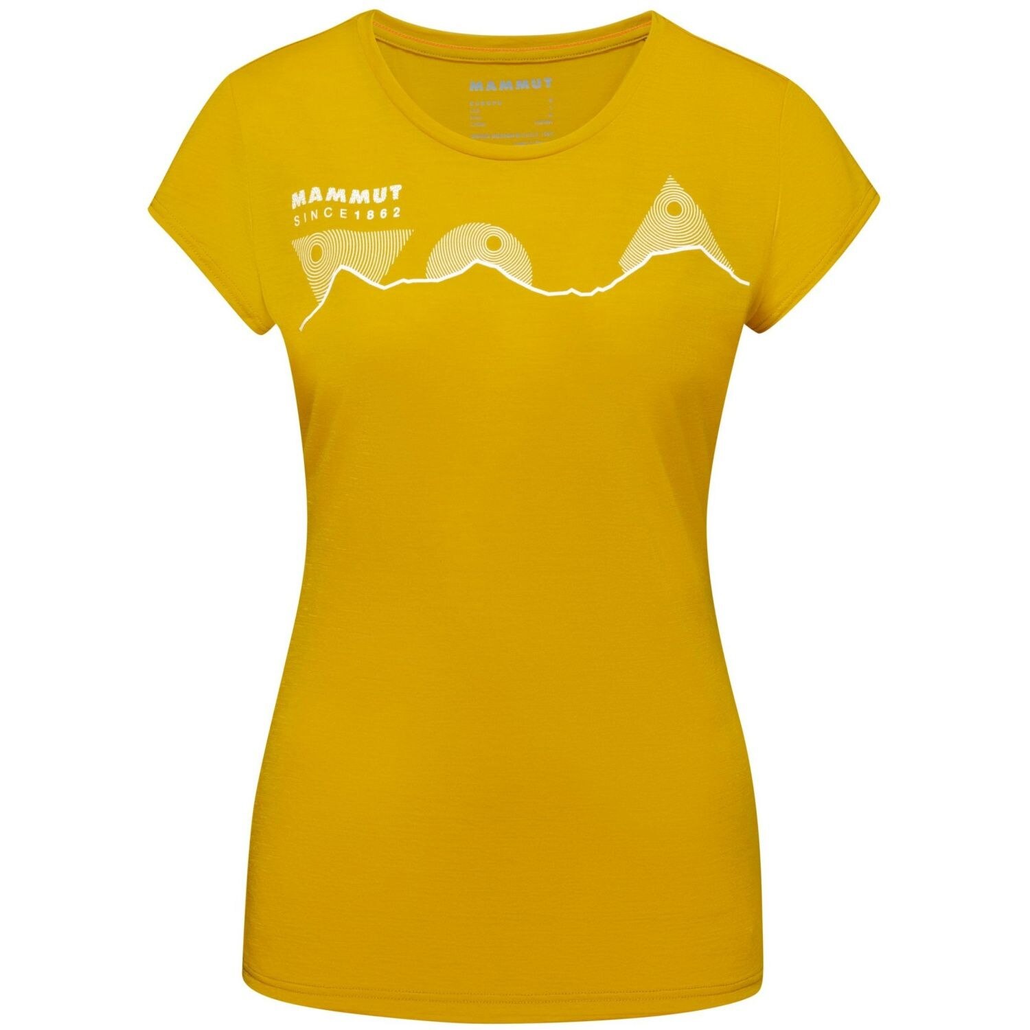 T-shirt Alnasca Mammut Amarelo-3