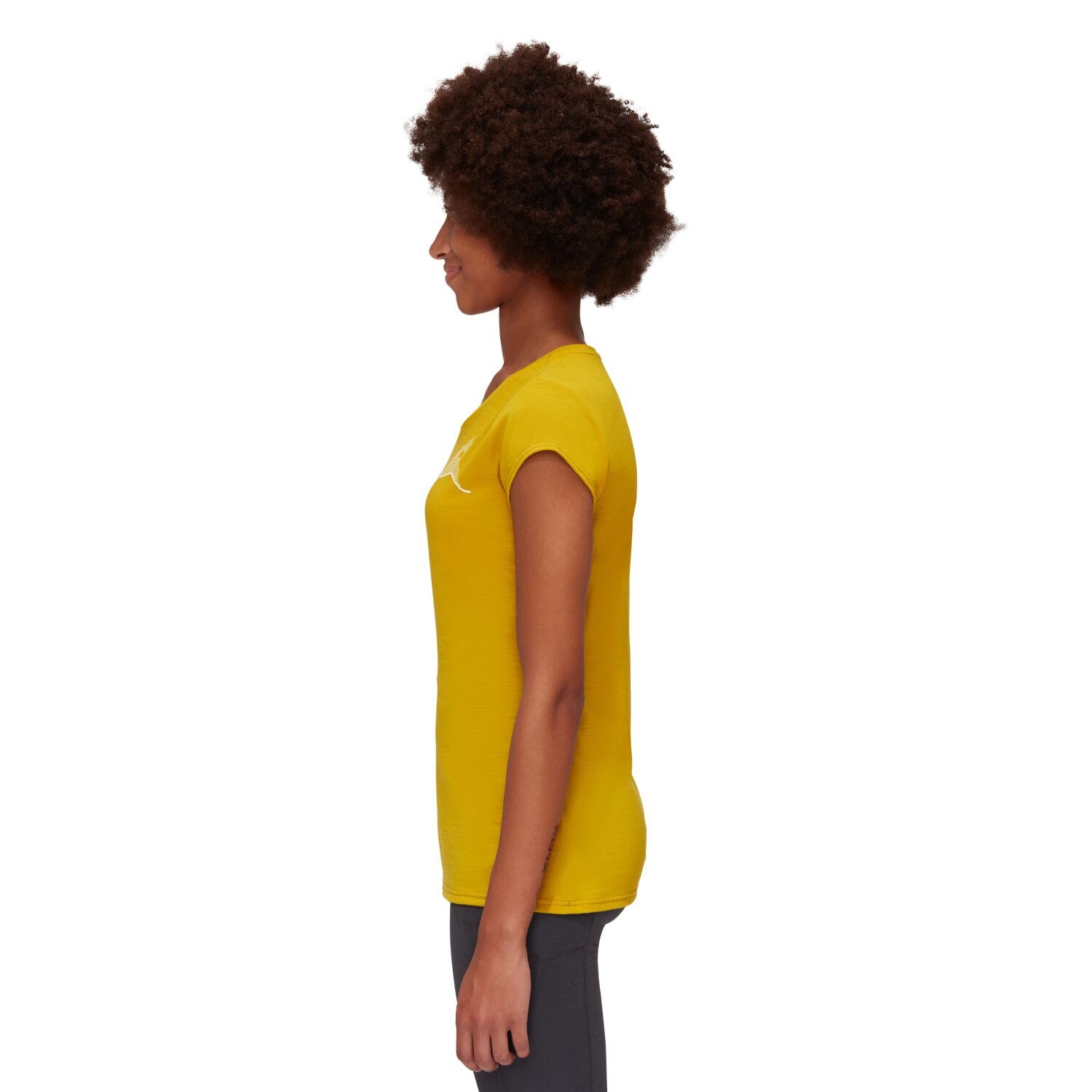 T-shirt Alnasca Mammut Amarelo-4
