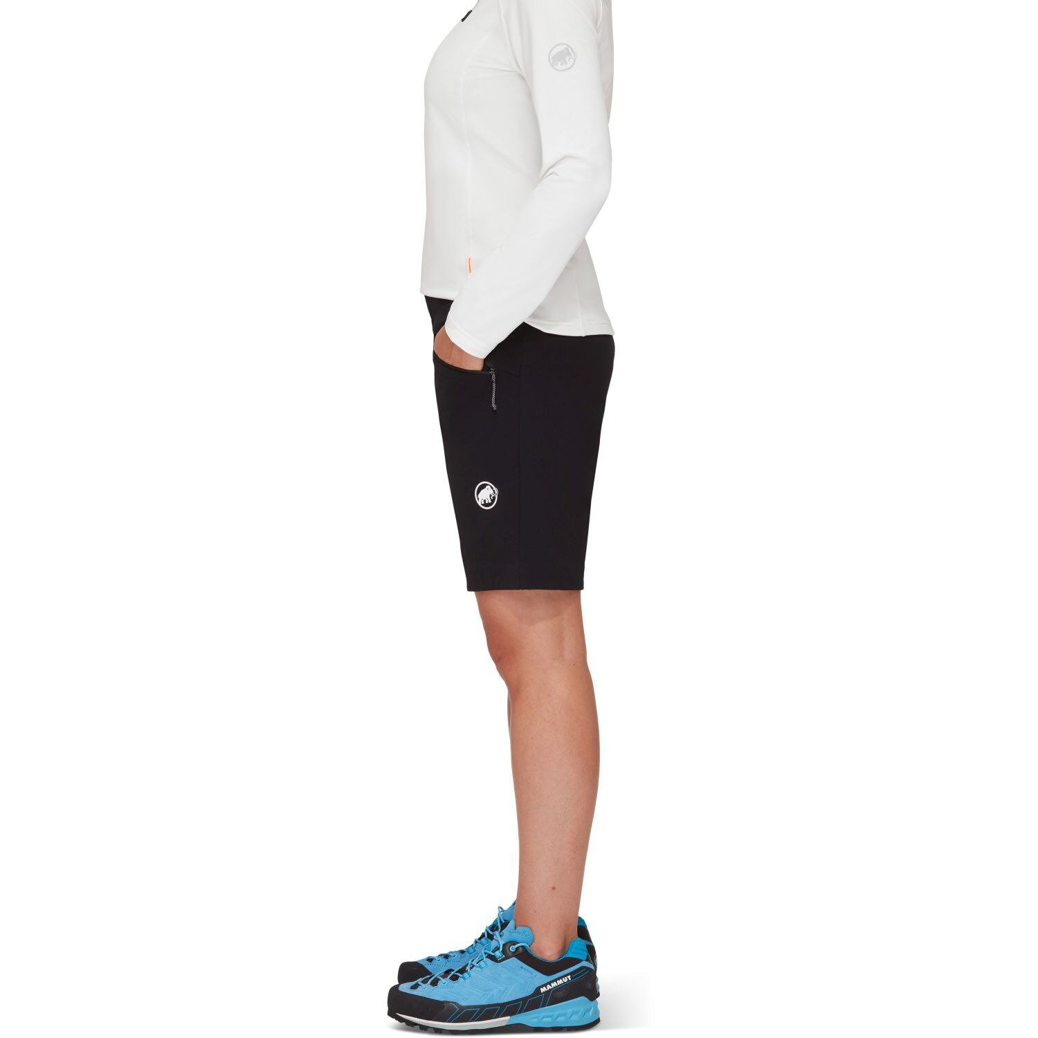 Bermudas de Montanha TAISS Mammut Preto-4