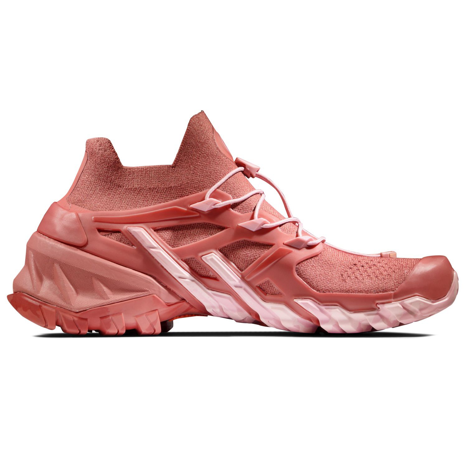 Sapatilhas de Montanha Aegility Pro Mid Mammut Salmão-1