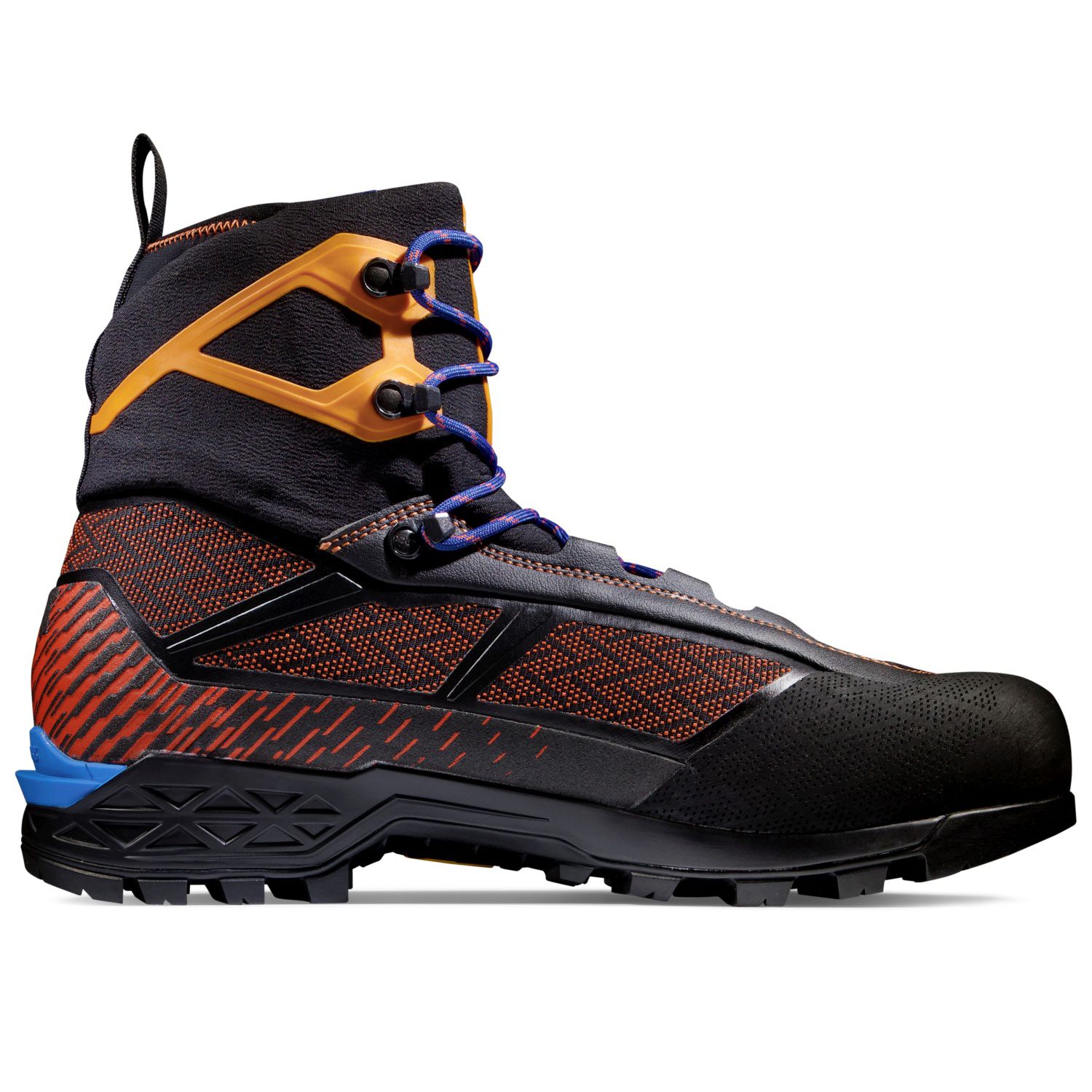 Botas de Montanha Taiss Light Mid Gore-tex Mammut Preto / Laranja-1