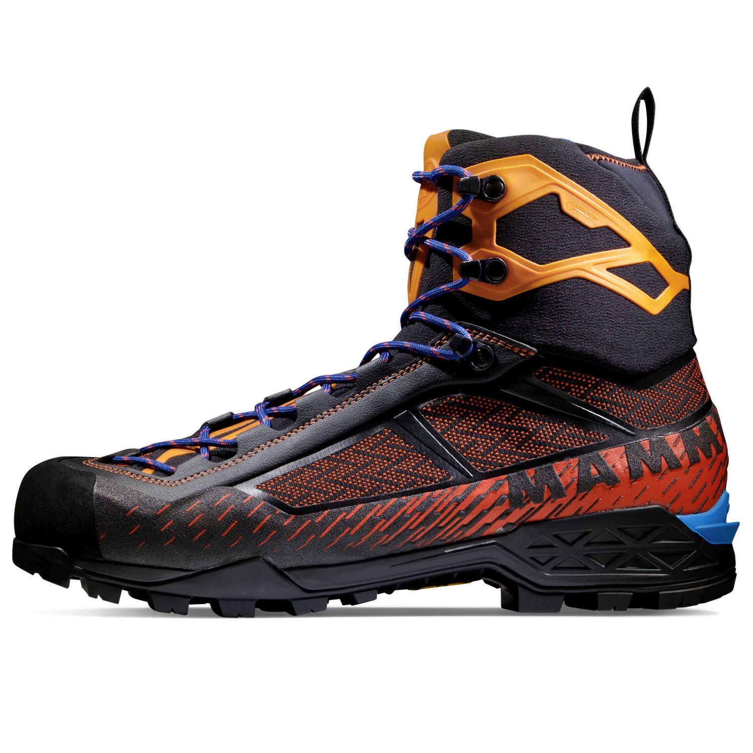 Botas de Montanha Taiss Light Mid Gore-tex Mammut Preto / Laranja-3