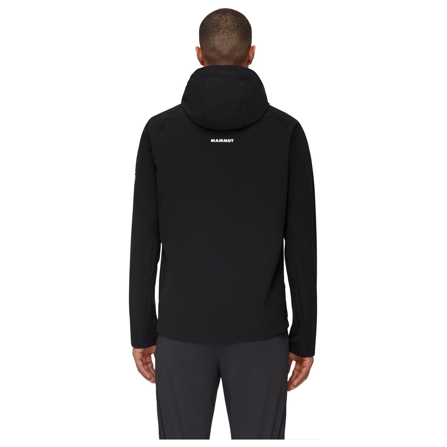 Casaco de Montanha Ultimate Comfort Corta-vento Mammut Preto-3
