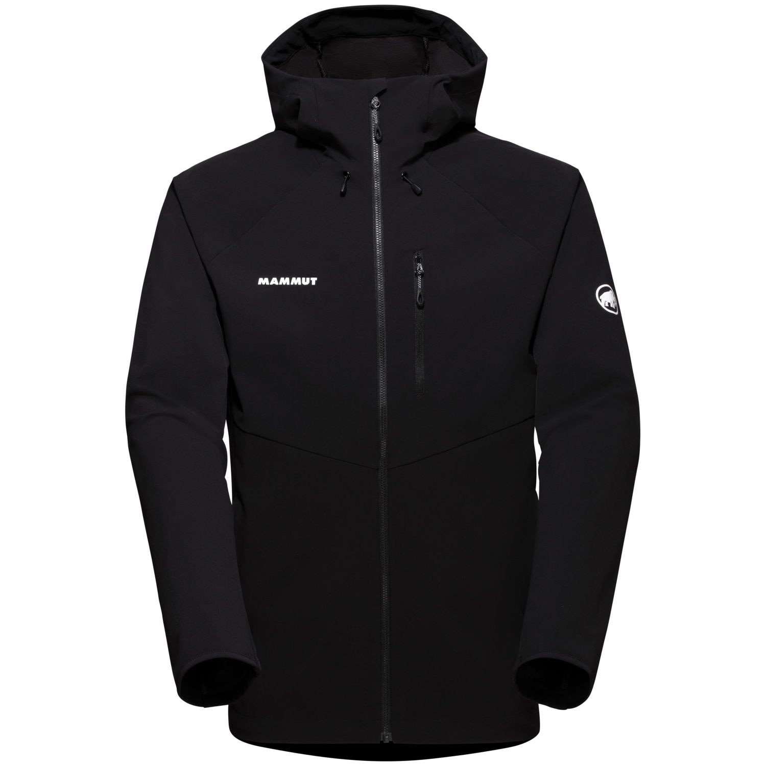 Casaco de Montanha Ultimate Comfort Corta-vento Mammut Preto-4